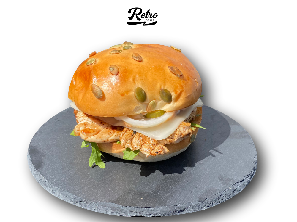 burger pui retro grill